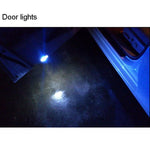 2 PCS T10 3W 160-180LM 2 LED Ice Blue COB LED Decode Car Clearance Lights Lamp, DC12V, 2 LED COB LEDs, COB LEDs