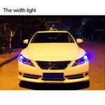 2 PCS T10 3W 160-180LM 2 LED Ice Blue COB LED Decode Car Clearance Lights Lamp, DC12V, 2 LED COB LEDs, COB LEDs
