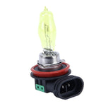 2 X H11 HOD Halogen Bulbs 12V 100W 2400 LM 3500K Yellow Light Headlights, H11