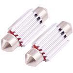 2 PCS 39mm 3.5W 180LM White Light 12 LED SMD 4014 CANBUS License Plate Reading Lights Car Light Bulb, 3.5W 39mm