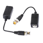 2 PCS HD 205C Coaxial CVI/TVI/AHD 1CH Passive Transceiver Video Balun, 205C