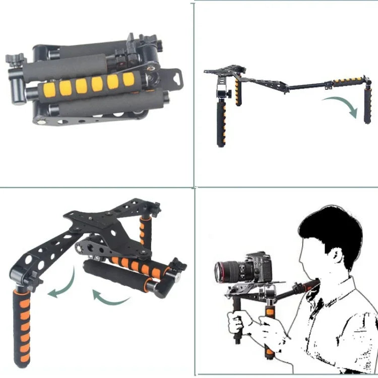 YELANGU YLG0107D Rig I Multifunctional Handles Camera Shoulder Mount for DSLR Camera / Video Camera
