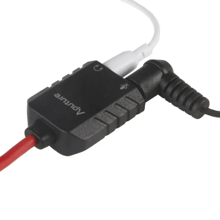 Aputure 3.5mm Audio Y Male to 2 Female Headset Mic Splitter Cable, 3.5mm Male to 2 Female