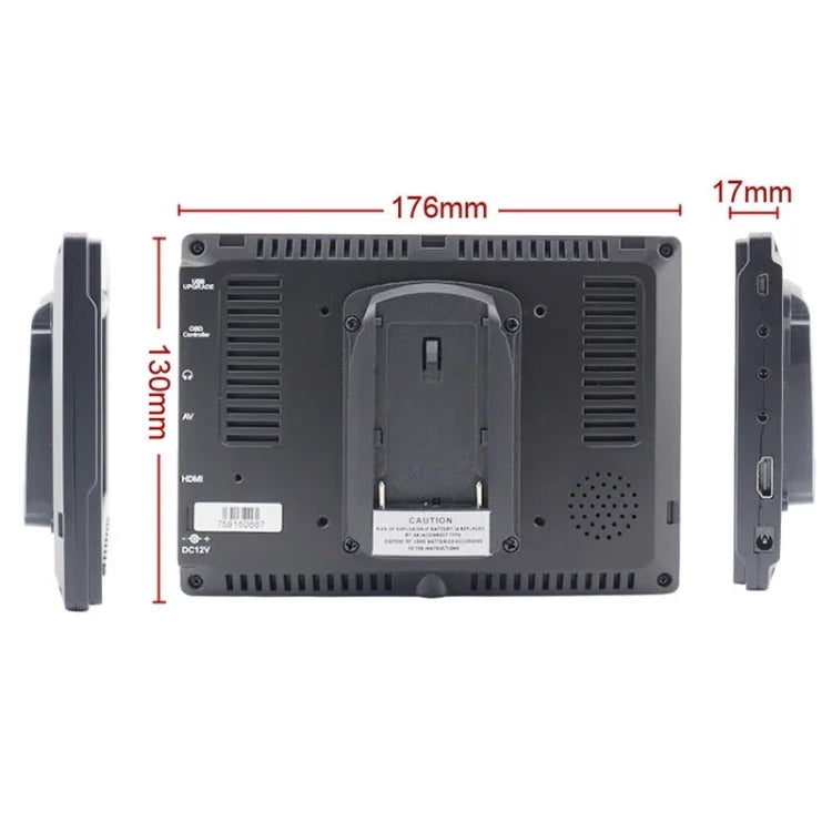 FEELWORLD FW-759 7 inch Slim Design 1280 x 800 Camera Field Monitor HDMI 1080P