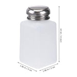 200ml Push Down Alcohol and Liquid Container Bottle, 200ml