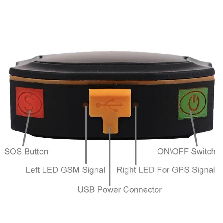 KH-109 IPX6 Waterproof Small Size GPS Tracker for Pet / Kid with SOS Panic Button, KH-109