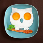 Cartoon Owl Shape Egg Frying Ring Mold Silicone Egg Fried Mould Omelette Mold, Egg Frying