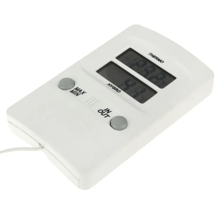TH02 Digital LCD Indoor Outdoor Sensor Probe Weather Humidity Hygrometer Thermometer, TH02