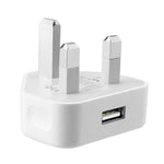 5V / 1A UK Plug USB Charger