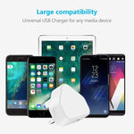 5V / 1A (US Plug) USB Charger Adapter For  iPhone, Galaxy, Huawei, Xiaomi, LG, HTC and Other Smart Phones, Rechargeable Devices, UK Plug, EU Plug