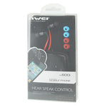 Awei ES600i Noodle Style 3.5mm Universal Headset with Hear Speaker Control & Microphone for iPhone / iPad / iPod touch, Galaxy SIV / SIII / Note II / Premier, Nokia Lumia Series, LG Optimus Series, HTC / Motorola / Sony Xperia Series etc.