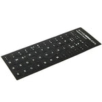 Italian Learning Keyboard Layout Sticker for Laptop / Desktop Computer Keyboard, Italian
