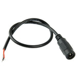 5.5 x 2.1mm DC Female Power Cable for Laptop Adapter, Length: 30cm, 5.5 x 2.1mm (Length: 30cm)