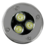 Waterproof 3 LED Light, DC 12V, White Light