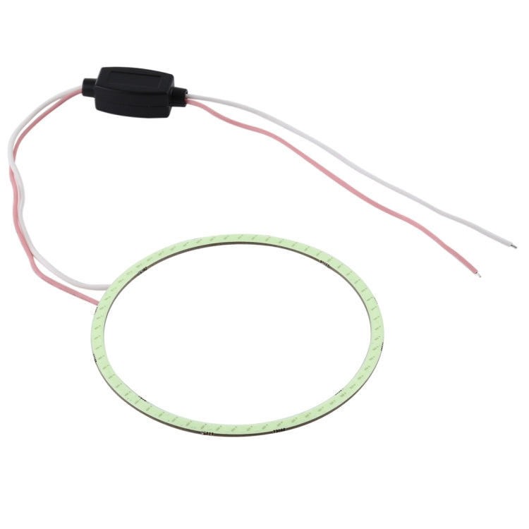 90mm 5W 180LM Angel Eyes Circles Car Headlight COB LED Lights for Vehicles, DC 12-24V, 90mm Blue Light, 90mm  White Light, 90mm Pink Light, 90mm Green Light, 90mm Red Light