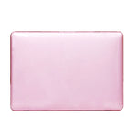 For MacBook Air 13.3 inch A1466 2012-2017 / A1369 2010-2012 Laptop Crystal Hard Protective Case, Grey, Pink