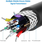 DisplayPort Male to Display Port Female Cable, Length: 1.8m, DP Male to DP Female
