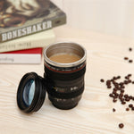 400ML Camera Lens Cup Mug Caniam EF 24-105mm F4 Filter Cup for Coffee Milk Water as Gift, 400ML, Camera Lens Cup