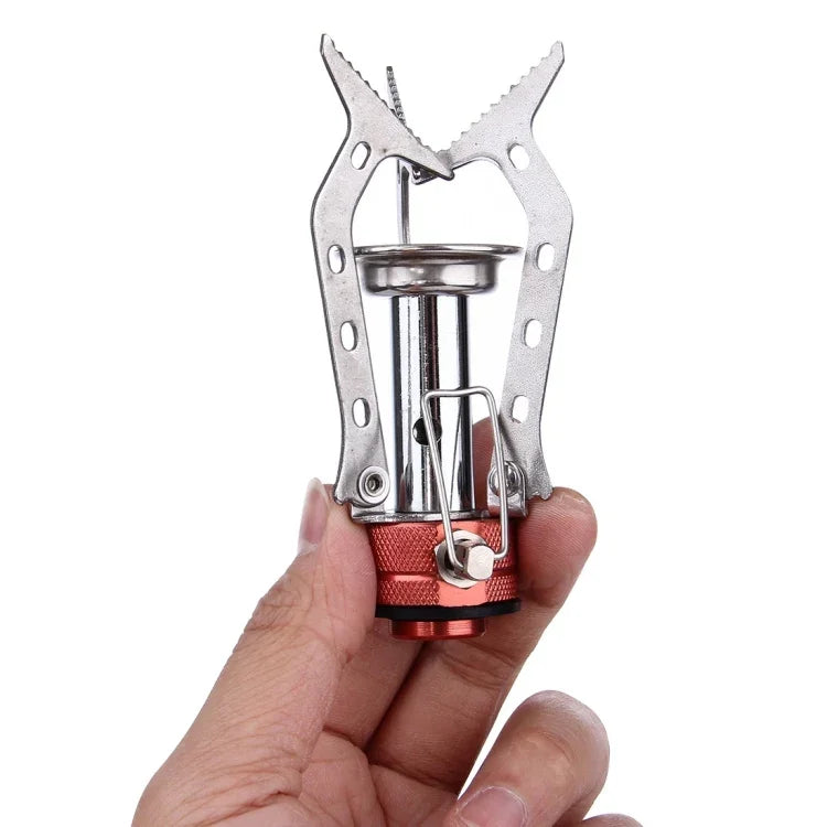 WH-S001 Outdoor Portable Ultra Mini Stainless Steel Gas Stove Camping Gas Stove, WH-S001