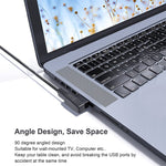 USB 2.0 AM to AF Adapter with 90 Degree Angle, Support OTG Function, 90 Degree Right Angled, 90 Degree Lelf Angled