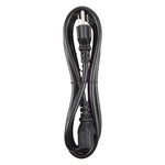 Universal US 3 Prong AC Power Cords for Desktop Computer Printer Monitor Plug, Length: 1.8m, 1.8m