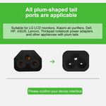 3 Prong Style US Notebook Power Cord, Cable Length: 1.5m, US Plug, Length:1.5m