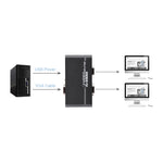 VGA-102A 1 to 2 Ports 1920 x 1440 VGA Splitter, 2 Ports