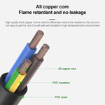 1.8m 3 Prong Style Big UK Notebook Power Cord, Big UK Plug, Length: 1.8m