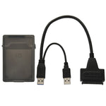 USB 2.0 / USB 3.0 To SATA Cable with 2.5 inch HDD Protection Box, Support up to 4TB Speed, USB 3.0 to SATA with USB(B)
