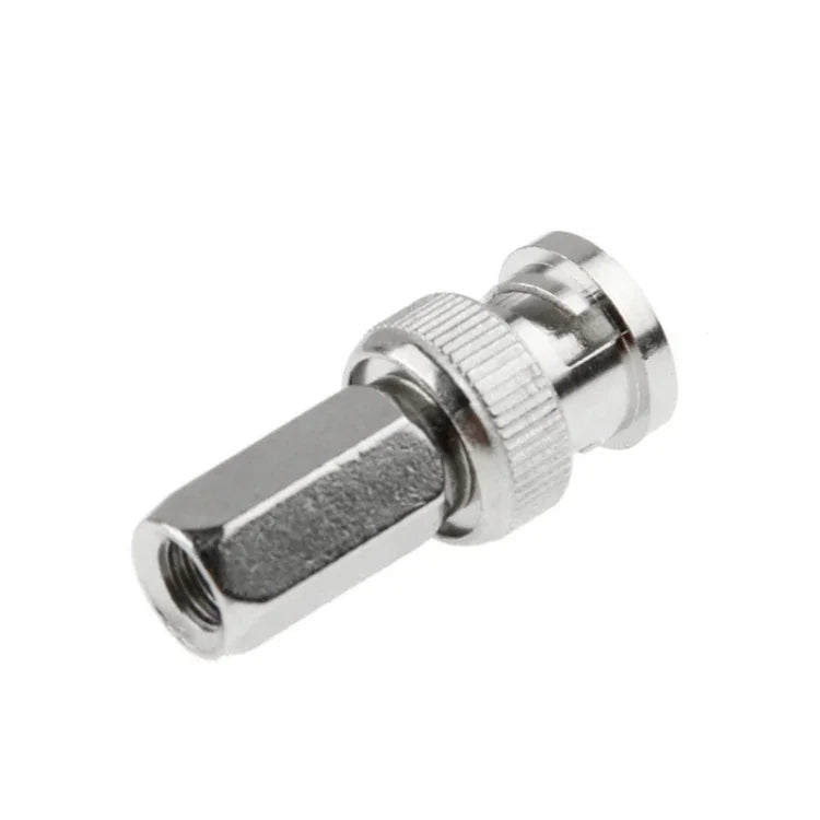 10 PCS Hexagon BNC Male Compression Connector, Hexagon