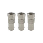 BNC Jack To F Plug Connector, BNC To F