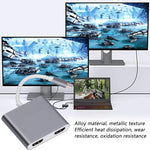 4K Ultra HD Dual HDMI Interface Output to USB-C / Type-C Adapter, 9175B
