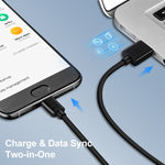 LZ-728 2 in 1 18W QC 3.0 USB Interface Travel Charger + USB to USB-C / Type-C Data Cable Set, EU Plug, Cable Length: 1m, with USB-C / Type-C Cable