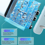 M117 2.4A Dual USB Port Flash Charger Travel Charger, EU Plug, Dual USB
