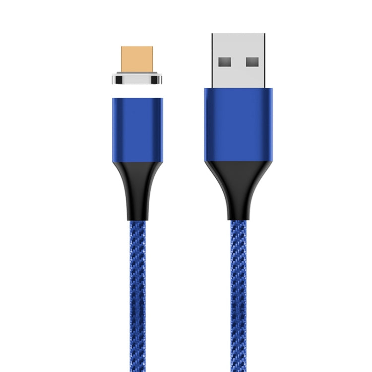 M11 3A USB to Micro USB Nylon Braided Magnetic Data Cable, Cable Length: 1m, Micro USB