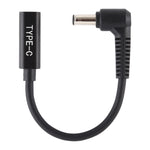 DP 5.0 x 1.0mm to Type-C Female Power Adapter Charger Cable
