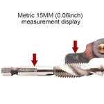 30 PCS US Screw Pitch Thread Blades 60 Degrees CR Stainless Steel Thread Gauge, 30 PCS Thread Gauge