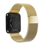 For OPPO Watch 41MM Smart Watch Milanese Stainless Steel Metal Strap