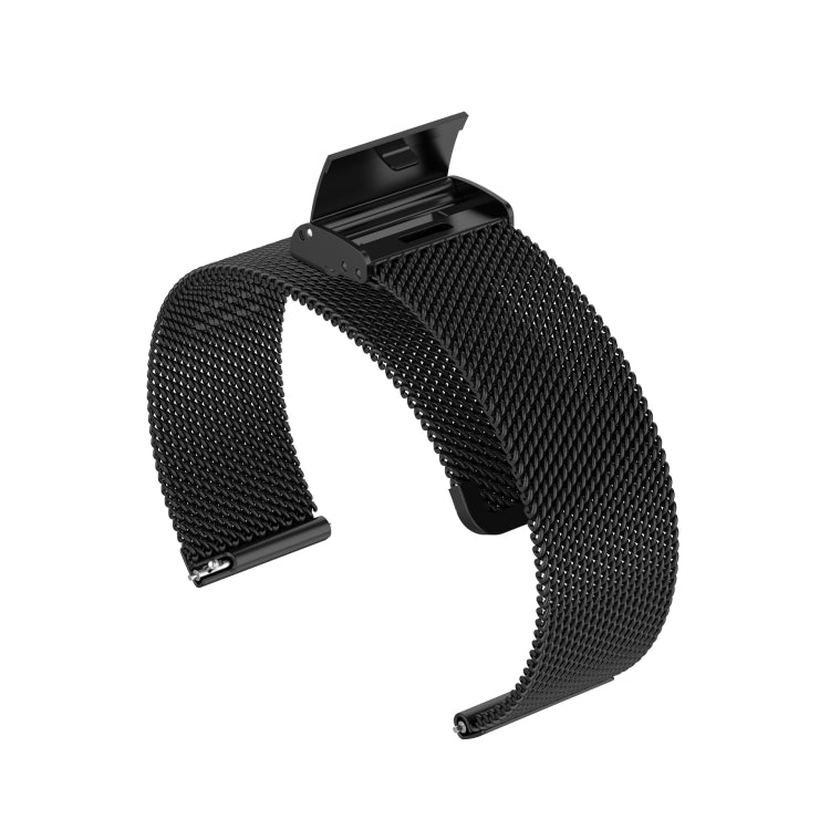 For Huawei GT/GT2 46mm/ Galaxy Watch 46mm/ Fossil Fossil Gen 5 Carlyle 46mm Stainless Steel Mesh Watch Wrist Strap 22MM, Black, Gold, Colourful, Rose Gold, Dark Blue, Silver, Purple