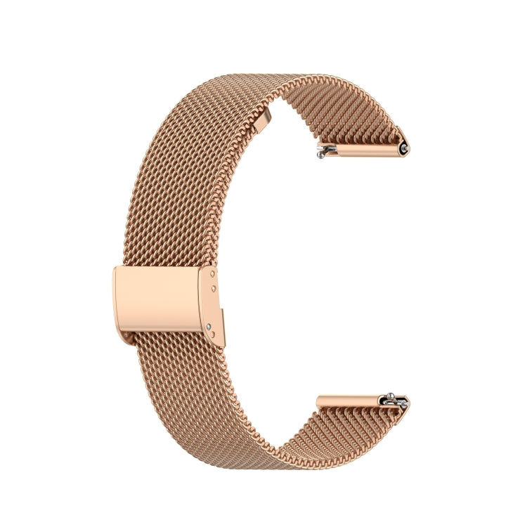 For Huawei GT/GT2 46mm/ Galaxy Watch 46mm/ Fossil Fossil Gen 5 Carlyle 46mm Stainless Steel Mesh Watch Wrist Strap 22MM, Black, Gold, Colourful, Rose Gold, Dark Blue, Silver, Purple