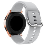 20mm For Huawei Watch GT2 42MM / Amazfit BipS 2 Youth Version Universal Color Buckle Silicone Strap