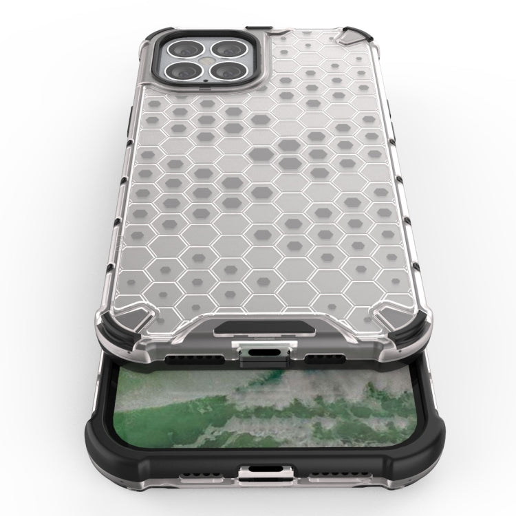 For iPhone 12 Pro 6.1 inch Shockproof Honeycomb PC + TPU Case, For iPhone 12 / 12 Pro