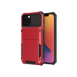 For iPhone 12 Pro Max Scratch-Resistant Shockproof Heavy Duty Rugged Armor Protective Case with Card Solt, For iPhone 12 Pro Max