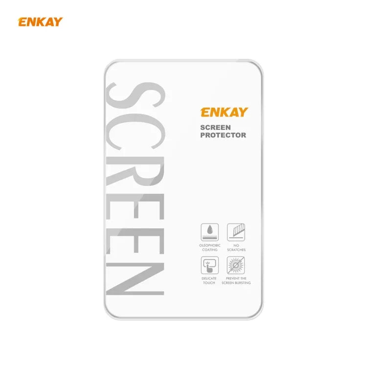 5PCS ENKAY Hat-Prince 0.2mm 9H Surface Hardness 3D Explosion-proof Aluminum Alloy Edge Full Screen Tempered Glass Screen Film, For Apple Watch 6/5/4/SE 40mm, For Apple Watch 6/5/4/SE 44mm