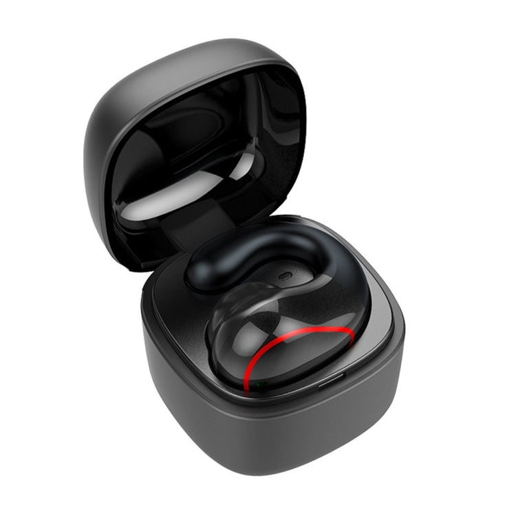 T25 Over-ear Bluetooth 5.0 Single-ear Invisible Wireless Earphone High Definition Call Super Long Standby Bone Conduction Earphone
