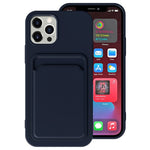 TPU + Flannel Lining Shockproof  Case with Card Slots, For iPhone 11, For iPhone 11 Pro