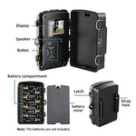DL001 Hunting Camera 12MP 1080P 26 LEDs 940nm Night Vision, DL001