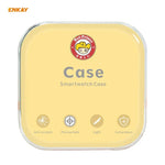 ENKAY Hat-Prince Full Coverage Electroplated PC Case + Tempered Glass Protector for Apple Watch Series 6 / 5 / 4 / SE 40mm, For Apple Watch Series 6 / 5 / 4 / SE 40mm
