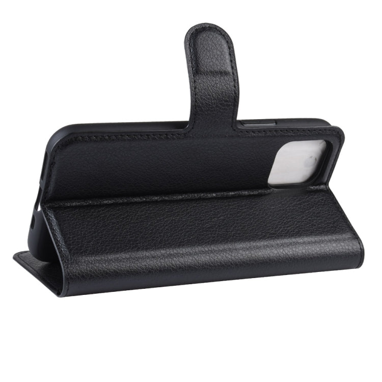 Litchi Skin PU Leather Wallet Stand Mobile Casing for iPhone XI Max （2019）