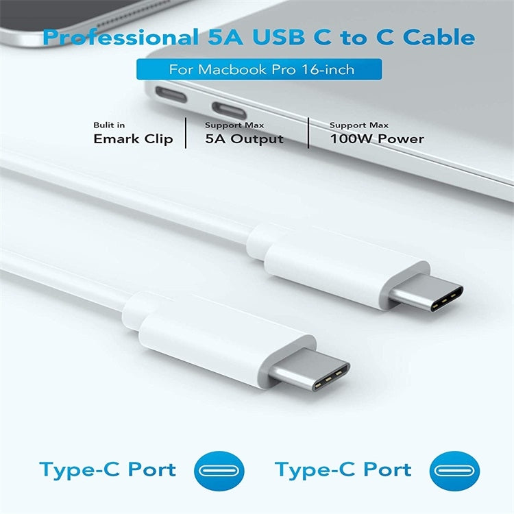 30W USB-C / Type-C Laptop Portable Power Adapter with 1.8m USB-C / Type-C to USB-C / Type-C Charging Cable,, 30W UK Plug, 30W AU Plug, 30W US Plug, 30W EU Plug